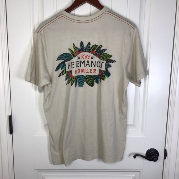 Howler Bros Los Hermanos Short Sleeve T-Shirt Size Medium. - Picture 5 of 7